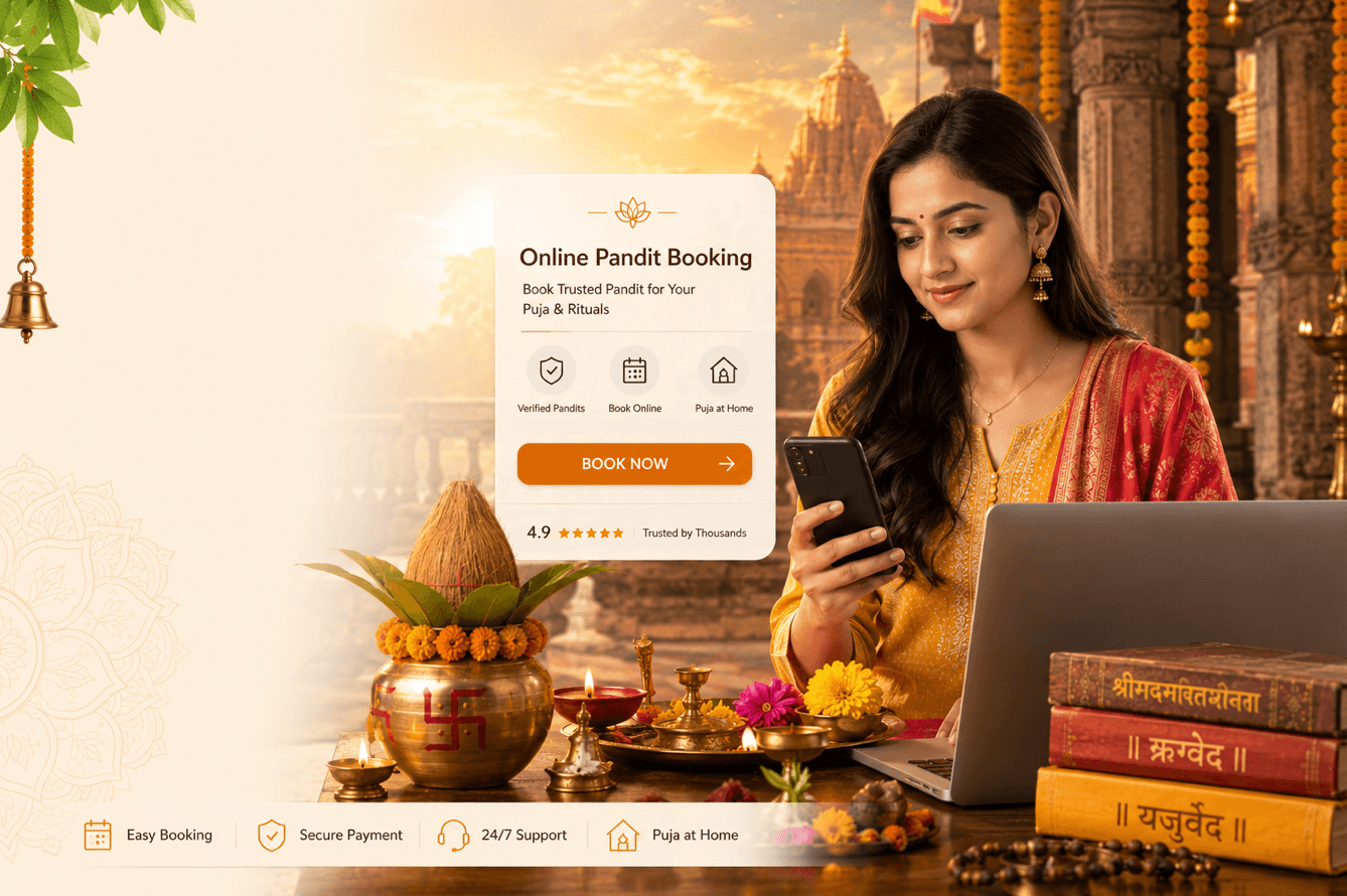 Online Pandit Booking: Book Trusted Pandits Anytime